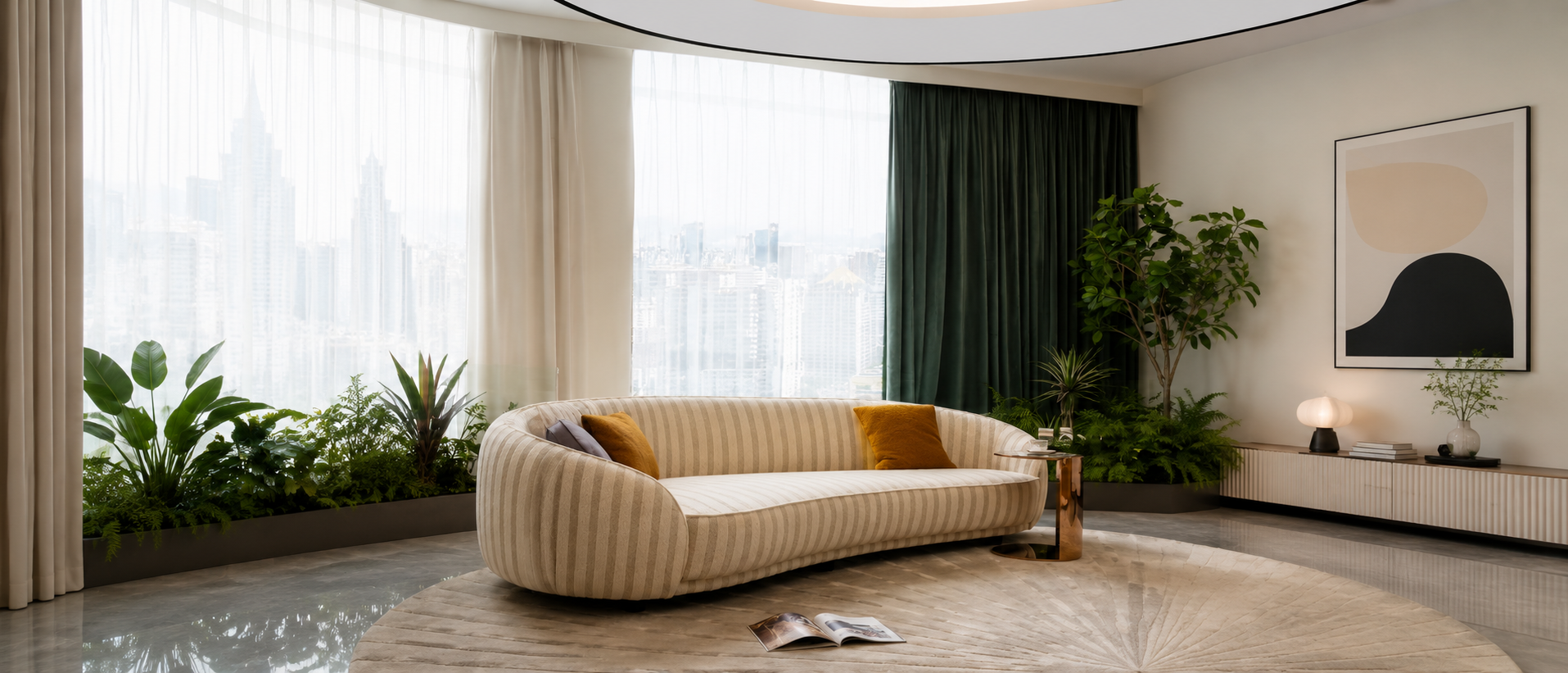 Textured blanket and cushion details